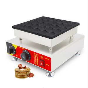 Mini Máquina para Hacer Panqueques y Waffles, Antiadherente, de Acero Inoxidable, Eléctrica - Product Image 2