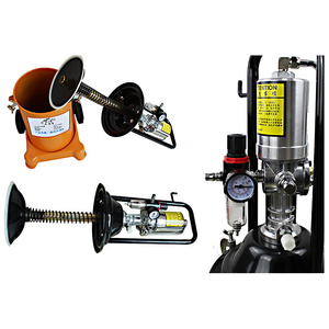Pompe à graisse pneumatique haute pression 12L, pompe à graisse à seau à commande pneumatique, pompe à graisse automatique, pistolet lubrificateur pneumatique - Product Image 6