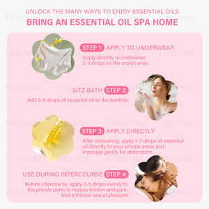 Etiqueta privada Natural Herbal Yoni Fruit <span class=keywords><strong>Aceite</strong></span> esencial para el cuidado femenino Orange Yoni <span class=keywords><strong>Aceite</strong></span> de masaje - Product Image 3