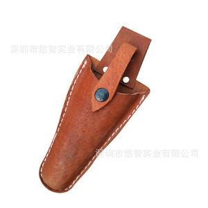 Customized leather pruning shears <b>case</b>, hairdressing scissors storage <b>case</b>, multi-functional <b>tool</b> bag - Product Image 5