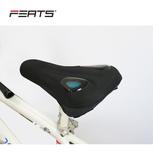 FERTS 270*170mm Gel <span class=keywords><strong>de</strong></span> silicona y espuma <span class=keywords><strong>de</strong></span> alto rebote con tela <span class=keywords><strong>de</strong></span> lycra <span class=keywords><strong>Forro</strong></span> <span class=keywords><strong>de</strong></span> goma antideslizante Asiento <span class=keywords><strong>de</strong></span> la cubierta del sillín - Product Image 5