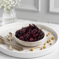 Bunga Hibiscus Roselle Kering Premium, Teh Mawar untuk Diet, Dapat Dimasukkan untuk Membuat Teh & Minuman, Kemasan Besar