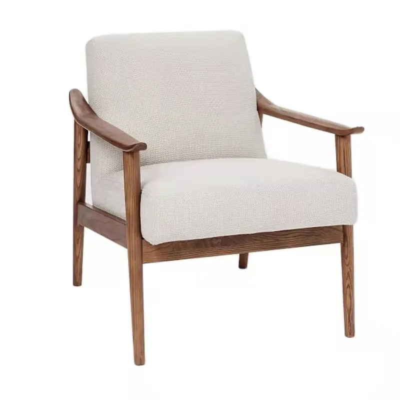 الحديثة تصميم الترفيه كرسي النسيج الكراسي الفاخرة خشبية كرسي استرخاء