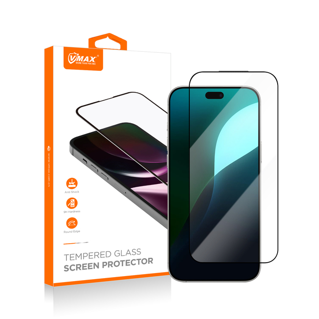 For iPhone 18 Pro Max 17 Air 16E 15 14Plus 13 Anti-Scratch 9H Tempered Glass Dustproof 2.5D Silk Print Screen Protector Film