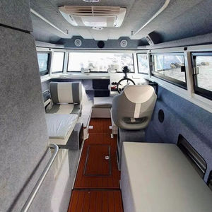 CE-Zertifiziertes 9 m (30 Fuß) Aluminium-Fischerboot mit Vollkabine für Freizeit und Unterhaltung mit Außenbordmotor zu verkaufen - Product Image 4