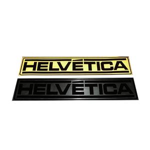 Günstige geprägt glow in the dark auto logo anzahl platte eu lizenz platte - Product Image 1