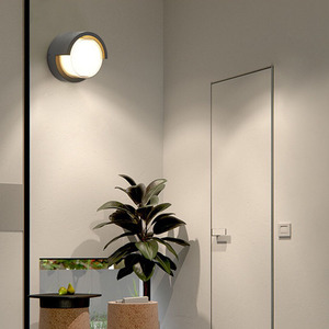 Lámpara de Pared LED para Exteriores GP-ABS027, Impermeable, Iluminación Superior e Inferior, para Hotel, Villa, Sala de Estar, Balcón - Product Image 1