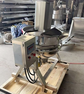 Mélangeur de confiture d'agitation électrique commerciale marmites de cuisson bouilloire de cuiseur de sauce 100L avec agitateur - Product Image 6