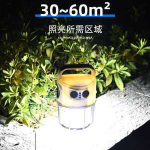 Camping <b>Lamp</b> Led Outdoor Portable Tent Light Us Plug <b>Charging</b> With Lithium Battery For Camping - Product Image 3