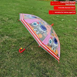 <span class=keywords><strong>Voiture</strong></span> transparente <span class=keywords><strong>Spiderman</strong></span> dessin animé mignon enfants parapluie de pluie mignon étudiant longue poignée pluie - Product Image 4