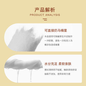 Lingettes humides jetables Goddess Of Luck, 40 pièces, usage domestique, nettoyage des toilettes biodégradable, soin pour adultes et enfants - Product Image 5