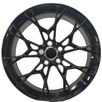Neue Geruida Hyper Black Mesh Design Geschmiedete 6061 T6 Aluminiumlegierung Räder 12000T Gepresst TÜV JWL VIA S2-00040 18-23 Maßanfertigung