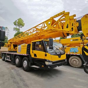 Gebrauchte multifunktion ale 25 50 Tonnen hydraulische Teleskop ausleger All Terrain Truck Crane - Product Image 4