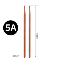 kabat Wholesale Factory Price High Quality 5A Hickory Drumsticks Durable Mahogany Wood Colorful High Musical Instrument Accessories