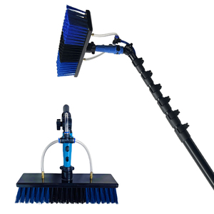 <span class=keywords><strong>Cepillo</strong></span> de 4.6M con Alimentación de Agua para Limpieza de Paneles Solares con Bloqueo de Color Personalizado - Poste de Aluminio Extensible Profesional - Product Image 1
