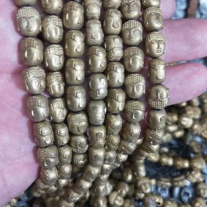 ลูกปัดหินออกไซด์ทรงหัวกะโหลกขนาด8*10มม. สำหรับทำเครื่องประดับหินธรรมชาติมีดีไซน์ที่เป็นเอกลักษณ์ - Product Image 3