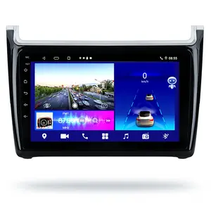 Hệ Thống Android 10 BT Dsp Alpine 2din Double Din 9 "Đài Phát Thanh Dvd Xe Hơi Âm Thanh Nổi Cho Volkswagen POLO 2008-2020