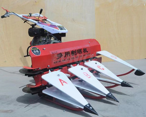 Hot Selling 2025 Good Price 8hp Power Bcs Tractor Reaper Binder for Grass, Wheat, Rice Farm Crop <b>Harvest</b> Using Push Type <b>Harvest</b> - Product Image 2