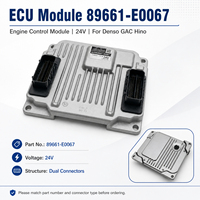 Módulo de Control de Motor Diésel Remanufacturado de 24V, ECU ECM 89661-E0067 para Camión Mezclador de Concreto, Camión Agitador, Piezas GAC Hino