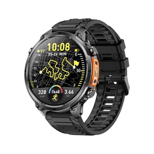 MK100 GPS Sports Smart Watch BT Call Écran IPS <span class=keywords><strong>de</strong></span> <span class=keywords><strong>1</strong></span>.7 pouces Moniteur d'oxygène sanguin <span class=keywords><strong>de</strong></span> fréquence cardiaque 1ATM Étanche 720mAh Longue durée <span class=keywords><strong>de</strong></span> <span class=keywords><strong>vie</strong></span> <span class=keywords><strong>de</strong></span> la batterie - Product Image 1