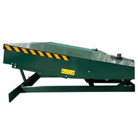 Niveleur de quai hydraulique fixe à montage en fosse, rampe de chargement en acier robuste 12, 14, 16 tonnes, antidérapant pour entrepôt, camion, conteneur