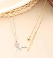Collier Ailes d'Ange Bijoux pour Bébé Collier d'Ange Plaqué or Ailes d'Ange Colliers à breloques pour Femmes