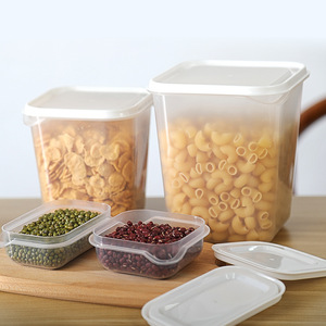 Choice Fun-caja grande <span class=keywords><strong>de</strong></span> almacenamiento <span class=keywords><strong>de</strong></span> alimentos PP <span class=keywords><strong>con</strong></span> <span class=keywords><strong>tapa</strong></span>, recipiente al vacío sellado, Se puede apilar para almacenamiento, barato, 2 uds. - Product Image 6