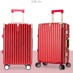 Wedding Suitcase Aluminum Frame Trolley Case 360 Degree Spinner Wheel Anti Theft Lock Women's Travel Carry On Summer 2024 - Product Image 2