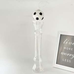 Botella de Agua Deportiva - 600 ml de Gran Capacidad con Pajita, Botella de Plástico Reutilizable y Ecológica para Aficionados al Fútbol y Actividades al Aire Libre - Product Image 4