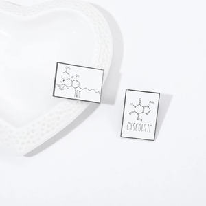 Kustom Sains Enamel Pin bros tabung mikroskop lencana Lab Enamel Pin - Product Image 3