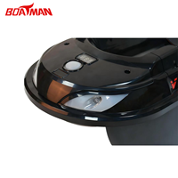 Bateau télécommandé Boatman Vulcan Mini PRO, portée 500m, autonomie 3h, haute vitesse, étanche IPX7, sonar intelligent multifonction, GPS