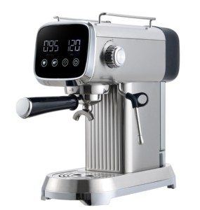 Caldera de cobre totalmente metálica duradera de grado comercial Cafetera semiautomática Cafés y restaurantes estables y de larga duración - Product Image 4