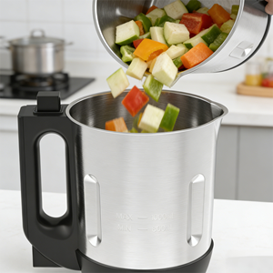 Olla para Sopa OEM/ODM con Función de Memoria |   Panel de Control LED para Procesador de Alimentos Inteligente con Funciones Preestablecidas SMOOTH/CHUNKY/JUICE - Product Image 2