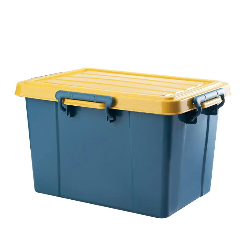 Пластиковый ящик для хранения ZNST010, лидер продаж, контейнер с ручкой, тяжелый контейнер