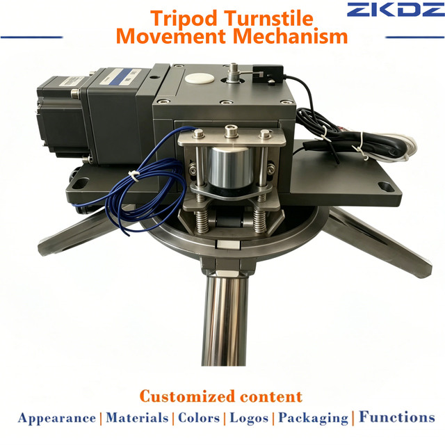 High Quality Brushless Motor Full Automatic Tripod Turnstile Gate Mechanism