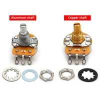 Potentiomètre CTS Bonens pour guitare électrique et basse, bouton de volume et de tonalité, 250K 500K 100-1M, film de carbone, axe en cuivre et aluminium, 0.15W