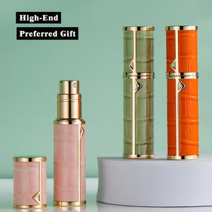 Chất Lượng Cao 5Ml Da Rỗng Refillable Phun Đẹp Chai Nước Hoa Dưới Refill Mist Nước Hoa Phun Chai - Product Image 1