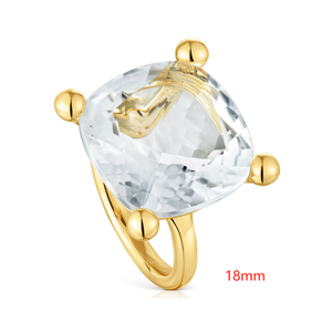Anillo de sello de oso español con banda de malla tejida 2026 Touses, joyería de alta gama para mujer, regalo de vacaciones, venta al por mayor - Product Image 6