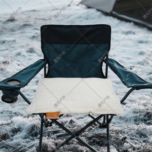 Gants chauffants 2-en-1 en velours blanc rechargeables pour le camping en plein air, chaleur pour adultes unisexe - Product Image 3