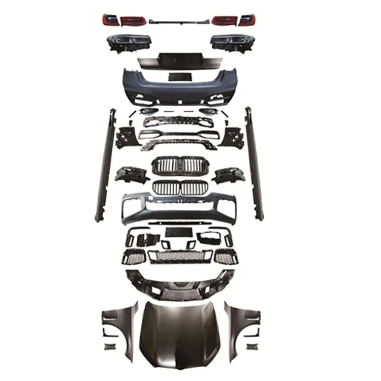 Kit bodi konversi modifikasi mobil, suku cadang dan aksesori untuk BMW 7 Series G12