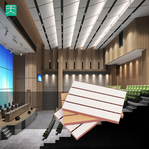 TianGe fábrica China proveedores nuevos productos barato madera acanalada acústica interior techo pared <span class=keywords><strong>paneles</strong></span> - Product Image 6