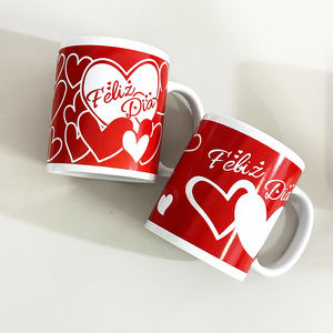 Tazza da <span class=keywords><strong>Caffè</strong></span> per San Valentino a Doppio Strato Isolata, Elegante e Portatile con Coperchio Sigillato in Ceramica - Product Image 6