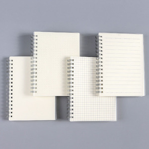 Cuaderno de lino A5 Kawaii lindo coreano, carpeta reutilizable, papel de negocios impreso, almohadilla legal, regalo promocional en blanco - Product Image 3