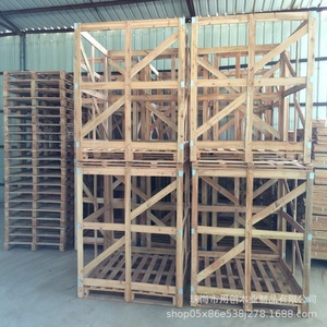 ยงชวง วู้ด อินดัสทรีส่งออกลังไม้รมควันขนาด 1100x1100x1000 มม. IPPC โครงบรรจุภัณฑ์สำหรับโลจิสติกส์ผ่านกระบวนการอบความร้อน - Product Image 4