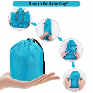 Tote <b>Bags</b> Reusable <b>Foldable</b> Recycle for Shopping Fits in Pocket Eco Friendly for Groceries Water Resistant Lightweight Strong - Product Image 4