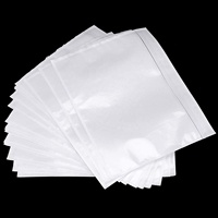 Sobre de Plástico Transparente Reutilizable de 6.5*10 Pulgadas para Lista de Empaque, Mantiene el Papel Seguro Durante el Envío