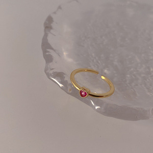 Boucles d'oreilles créoles en argent sterling 925 de haute qualité, design classique, avec pierres en zircon cubique colorées pour femmes - Product Image 6