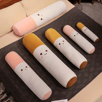 Coussin de sommeil cylindrique créatif en forme de cigarette, coussin de cigarette en peluche, coussin de cigarette simulé
