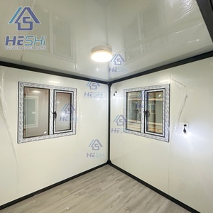 HESHi Modern Prefabricated Container House Rectangle Design Portable Home Building for Sale - Product Image 3