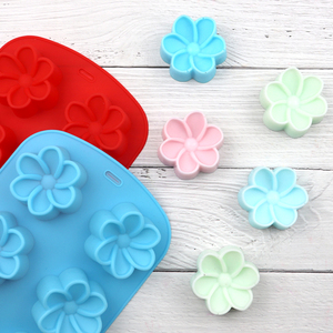 <strong>Cake</strong> Mould <strong>Cake</strong> <strong>Tools</strong> 224 Factory and Stock Mold Silicone <strong>Cake</strong>.3d Soap Mould Gardenia Shape 6 Cavity Silicone Moulds CE / EU - Product Image 3